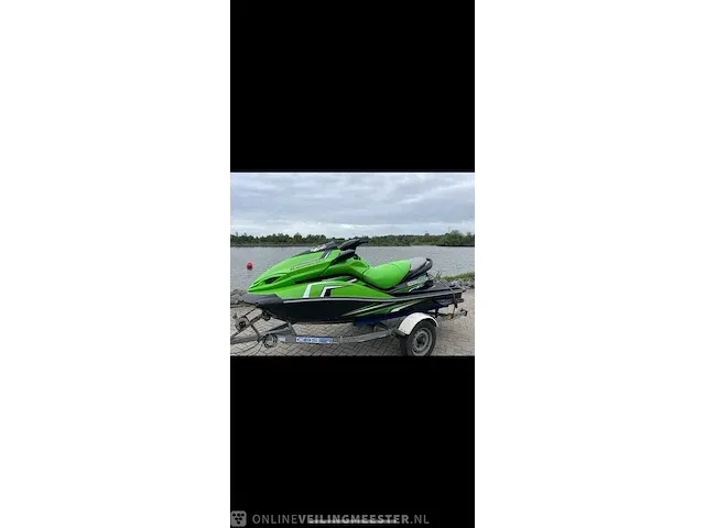 Waterscooter jetski kawasaki, ultra 300, groen, 2011 - afbeelding 14 van  15