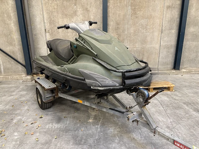 Waterscooter, yamaha, waverunner, groen - afbeelding 35 van  38