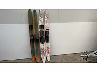 Waterskie set (2x) - afbeelding 1 van  1