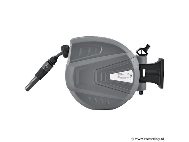 Waterslanghaspel 20 meter incl. 2 opzetstukken - afbeelding 1 van  9