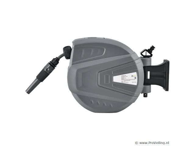 Waterslanghaspel 30 meter incl. 2 opzetstukken - afbeelding 1 van  10