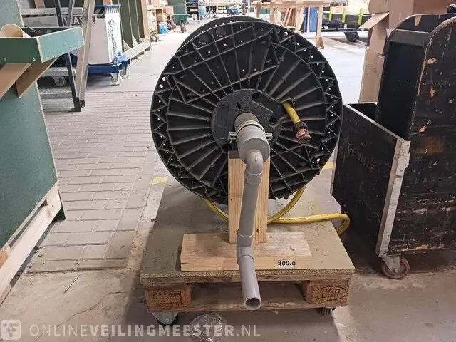 Waterslanghaspel op onderstel - afbeelding 4 van  5