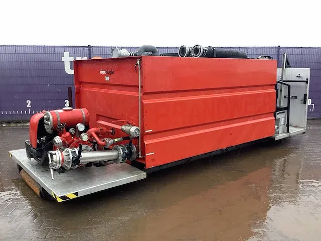 Watertank haakarm bak/brandweermateriaal 6000 liter - afbeelding 27 van  32