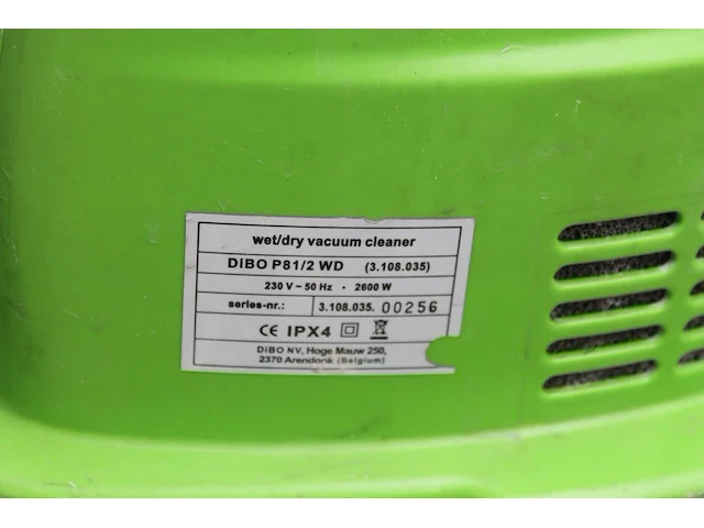 Waterzuiger dibo p81/2 wd. - afbeelding 6 van  6