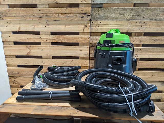 Waterzuiger met slangen en stang, dibo, p50 wp, groen, 2022 - afbeelding 1 van  16