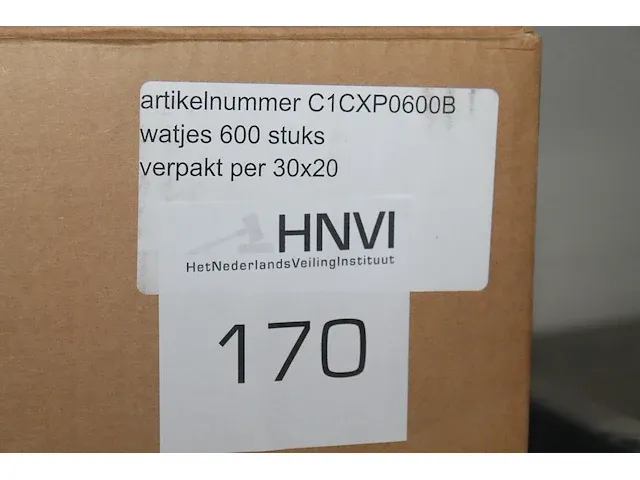 Watjes ca. 600 stuks in doos. - afbeelding 3 van  3
