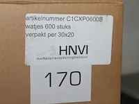 Watjes ca. 600 stuks in doos. - afbeelding 3 van  3