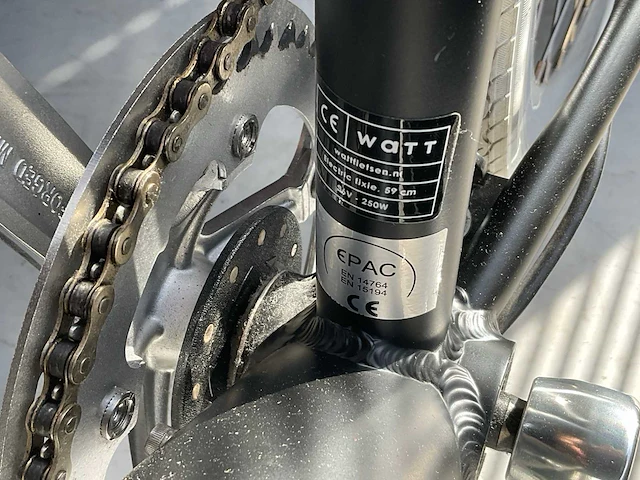 Watt new york fixie elektrische fiets - afbeelding 7 van  7