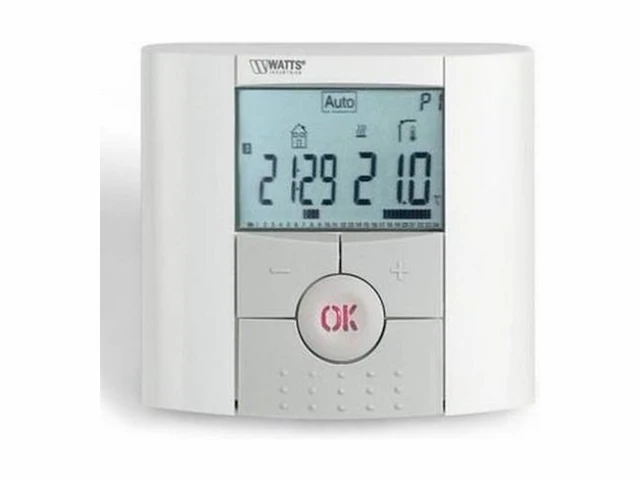 Watts belux light kamerthermostaat lcd met backlight - afbeelding 1 van  2