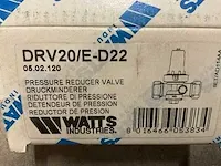 Watts drv20/e-d22 05.02.120 reduceerventiel (8x) - afbeelding 2 van  2