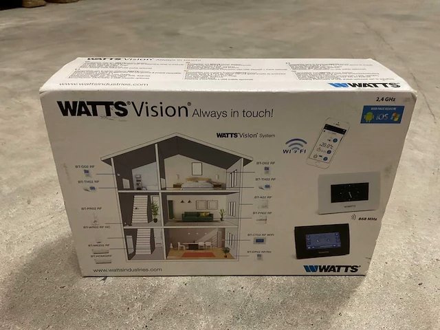 Watts vision bt-ct02 rf digitaal bedieningspaneel - afbeelding 2 van  3