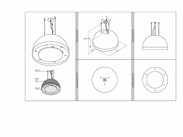 Wave - 2176.82 - hanglamp - afbeelding 4 van  4