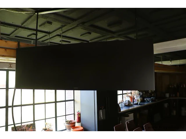 Wave design afzuigkap v.v. ledverlichting - 120x32x38cm - afbeelding 2 van  9