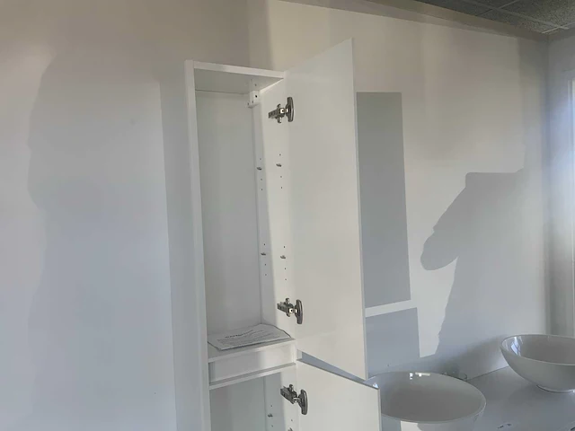 Wavedesign badmeubelset wit 150 cm - afbeelding 4 van  9
