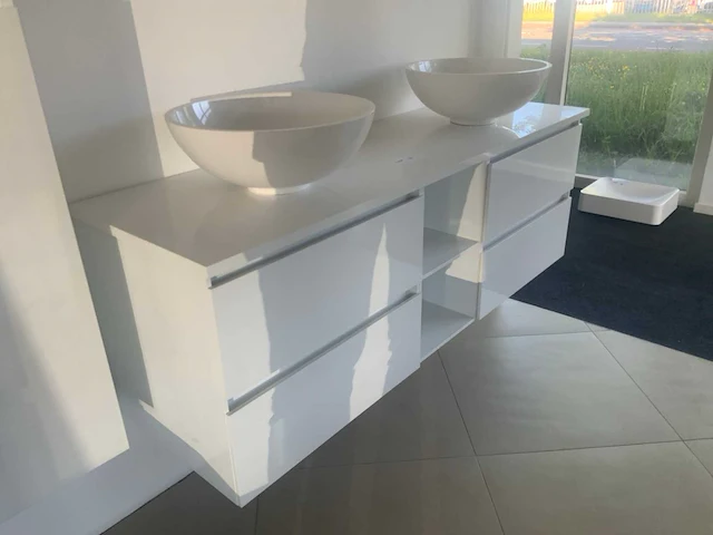 Wavedesign badmeubelset wit 150 cm - afbeelding 6 van  9