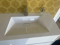 Wavedesign pescara hoogglans wit 90cm badmeubelset - afbeelding 5 van  9