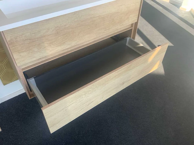 Wavedesign pescara natural oak badmeubelset - afbeelding 7 van  9