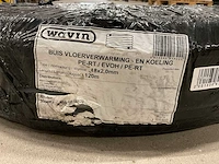 Wavin pe-rt / evoh / pe-rt 18x2.0mm rol á 120m vloerverwarming en -koeling buis - afbeelding 2 van  2