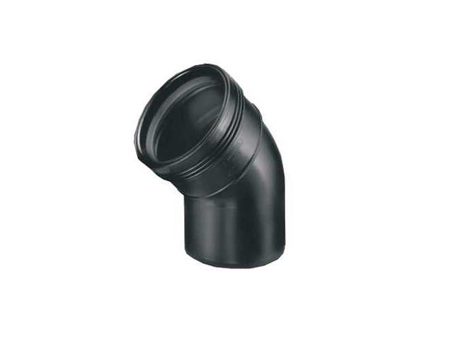 Wavin wafix - 45gr - 160mm - sn8 - mof/spie pp bocht (10x) - afbeelding 1 van  1