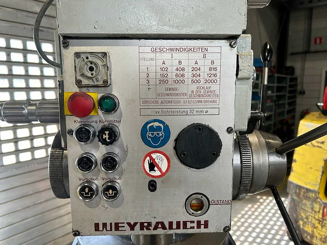 Wayrauch - sw 32-g - radiaalboormachine - afbeelding 10 van  11