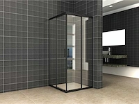 Wb - 20.3716 - skyline cabine 8 mm mat-black profiles - afbeelding 1 van  4
