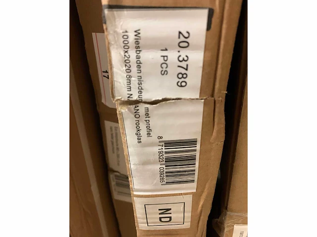 Wb - 20.3789 - nisdeur met profiel - afbeelding 2 van  2