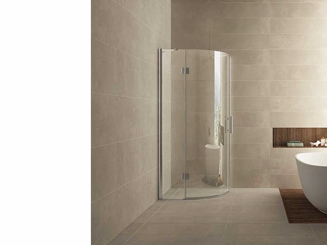 Wb - 20.3855 - 1/4 rond douchecabine 90x90 cm - afbeelding 1 van  3