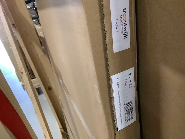 Wb - 20.3956 - glas voor nisdeur less 80x200 cm - afbeelding 2 van  2