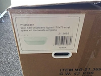 Wb - 21.3695 - half vrijstaand ligbad - afbeelding 7 van  8
