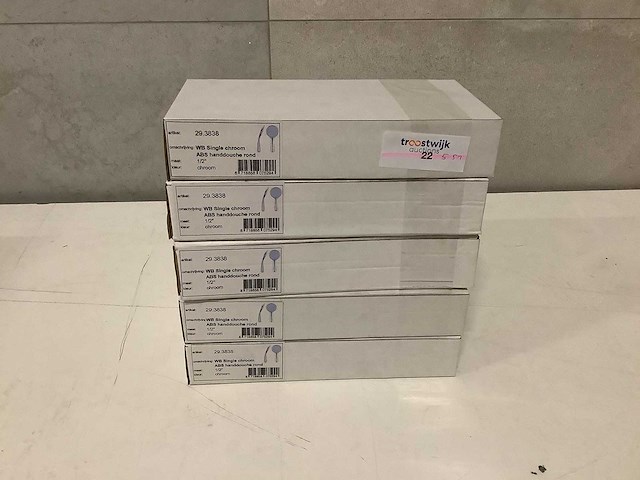 Wb - 29.3838 - handdouche rond (5x) - afbeelding 2 van  3