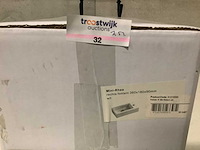 Wb - 32.3497 - mini fontein wit + doucherekje zwart - afbeelding 3 van  3