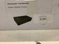 Wb - 39.3500 - hardstenen fontein links - afbeelding 1 van  3