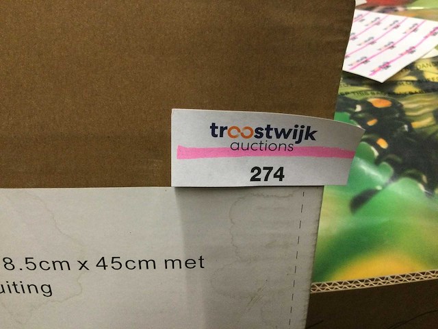 Wb - 41.3518 - sierradiator 118,5x45 cm. - afbeelding 3 van  3