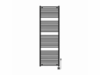 Wb - 41.3578 - elektrische radiator smart wifi 181,7 x 60 cm mat zwart - afbeelding 1 van  5
