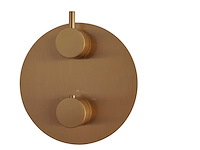 Wb - caral 29.2542 - afbouwdeel inbouwthermostaat 2 weg - afbeelding 1 van  3