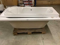 Wb - diverse - 4 inbouw ligbaden met schade. - afbeelding 1 van  8