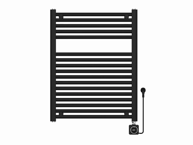 Wb - elara 41.3537 - elektrische radiator smart wifi 76,6 x 60 cm mat=zwart - afbeelding 1 van  3
