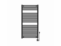 Wb - elara 41.3567 - elektrische radiator smart wifi 118,5 x 60 cm mat zwart - afbeelding 1 van  3