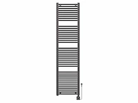 Wb - elara 41.3594 - elektrische radiator smart wifi 181,7 x 45 cm gun metal - afbeelding 1 van  3