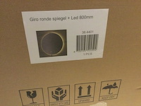 Wb - giro - 38.4401 - spiegel rond 80 cm + led verlichting - afbeelding 2 van  3