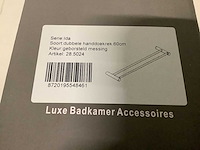 Wb - ida 28.5024 - dubbele handdoekrek 60 cm lang. (3x) - afbeelding 3 van  3