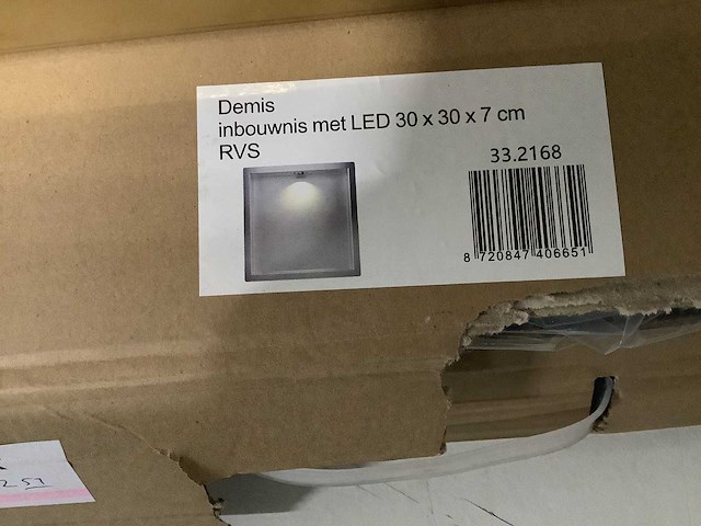 Wb - inbouwnis voor douche/badkamer (2x) - afbeelding 2 van  4