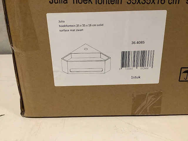 Wb - julia - 36.4085 - hoekfontein 35x35x16 cm - afbeelding 3 van  4