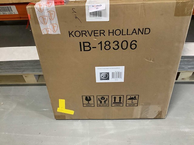 Wb - lista nera - spiegel rond 100 cm. met led verlichting dimbaar - afbeelding 2 van  3