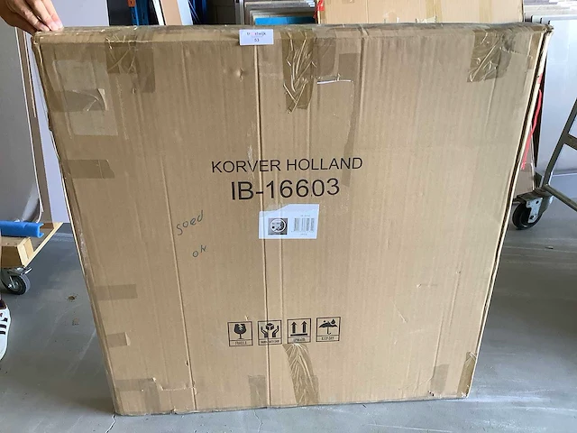Wb - lista nera 38.4412 - ronde spiegel + led verlichting 100 cm. - afbeelding 3 van  3