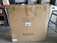 Wb - lista nera 38.4412 - ronde spiegel + led verlichting 100 cm. - afbeelding 2 van  3