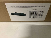 Wb - style 29.1403 - badkraan waterval thermostatisch 1/2 inch. - afbeelding 3 van  3