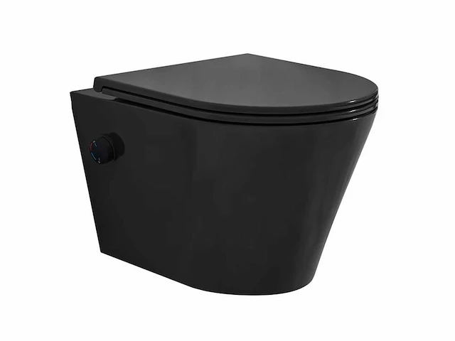 Wb - vesta 32.3338 - wandcloset rimless met bidetkraan koud water, zonder toiletzitting. - afbeelding 1 van  4