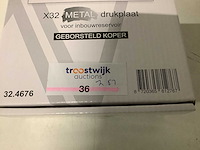 Wb - x32 metal - drukplaat voor inbouwreservoir (2x) - afbeelding 3 van  3