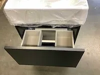 Wb xellanz - 38.4303 - mini onderkast met 2 laden en wastafel. - afbeelding 3 van  5